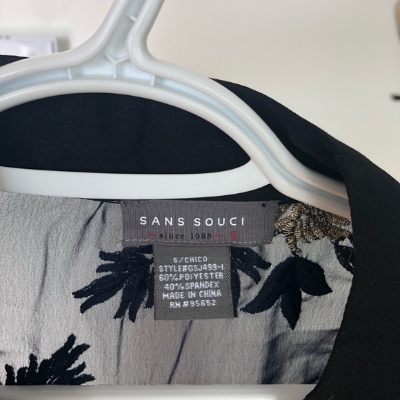 Sans souci - Blue vest size small - Picture 4 of 4